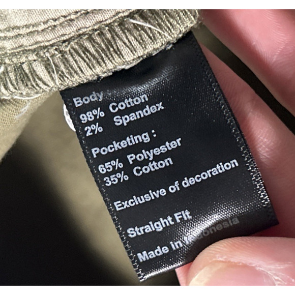 Flint & Tinder Straight Fit Pants Mens 36x34 Green Professional Office - Picture 5 of 12